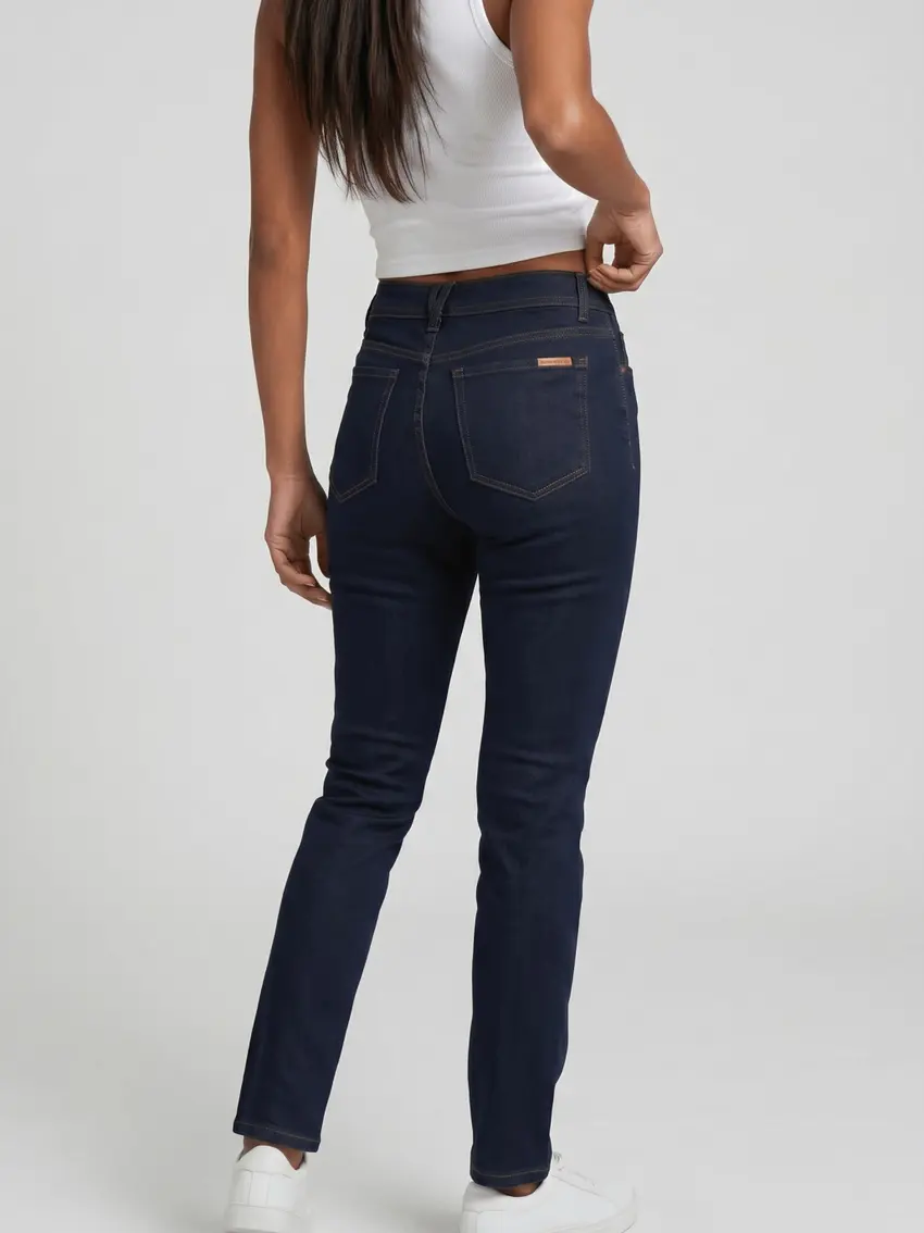 spodnie rurki jeans