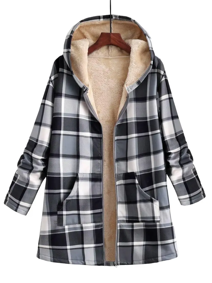 ocieplana bluza z kapturem