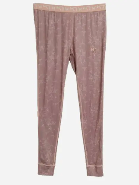 BRĄZOWE LEGGINSY PRINT