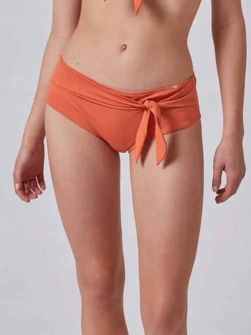 pomarańczowy dół od bikini