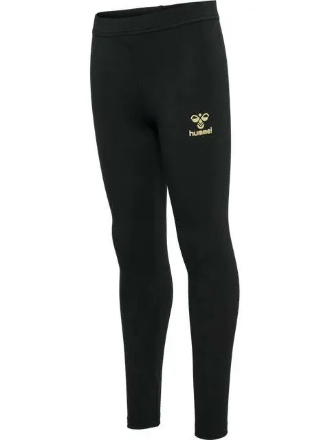 CZARNE KLASYCZNE LEGGINSY PRINT LOGO