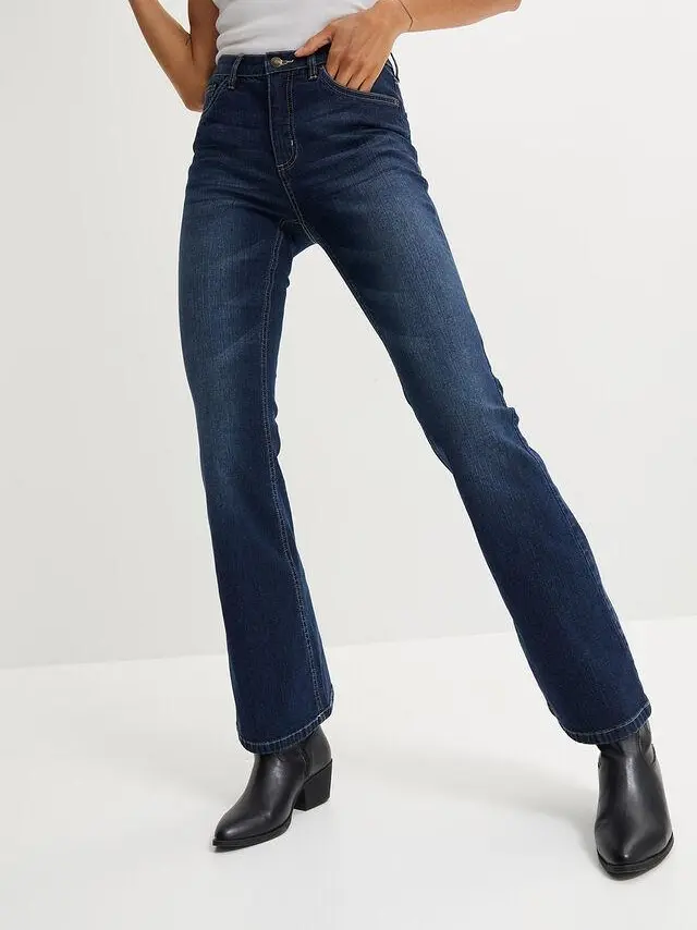 NIEBIESKIE SPODNIE JEANS