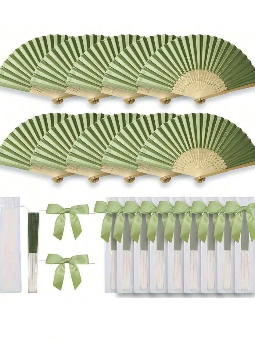 ZIELONY WACHLARZ PODZIĘKOWANIE 20-PACK