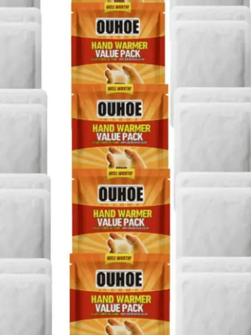 JEDNORAZOWE OGRZEWACZE DO RĄK 4-pack