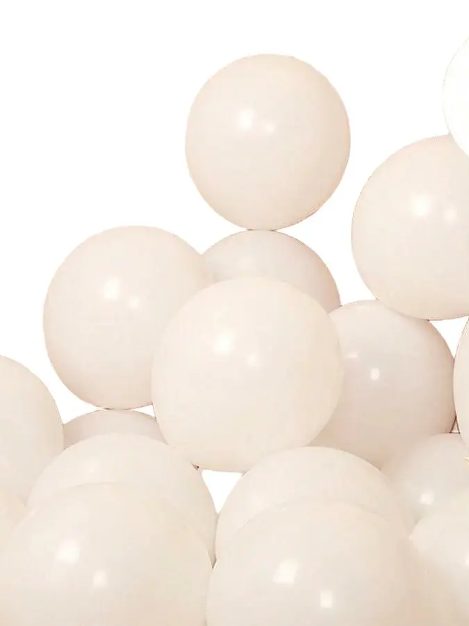 białe balony 10-pack