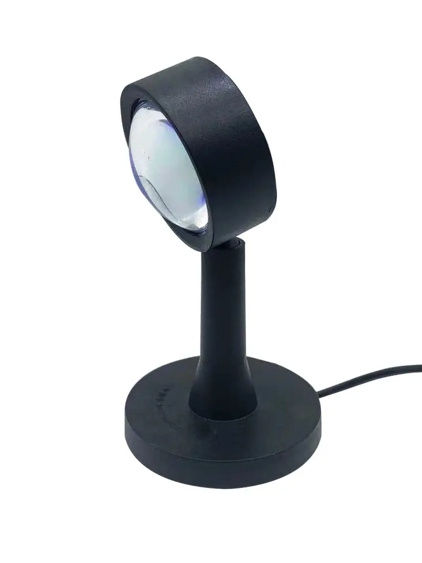 CZARNY PROJEKTOR LED
