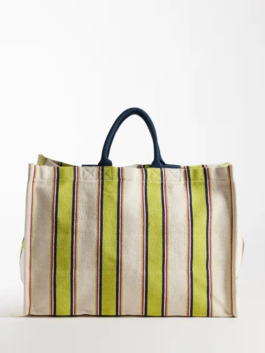 TORBA PLAŻOWA PASKI 45,5x34,5cm