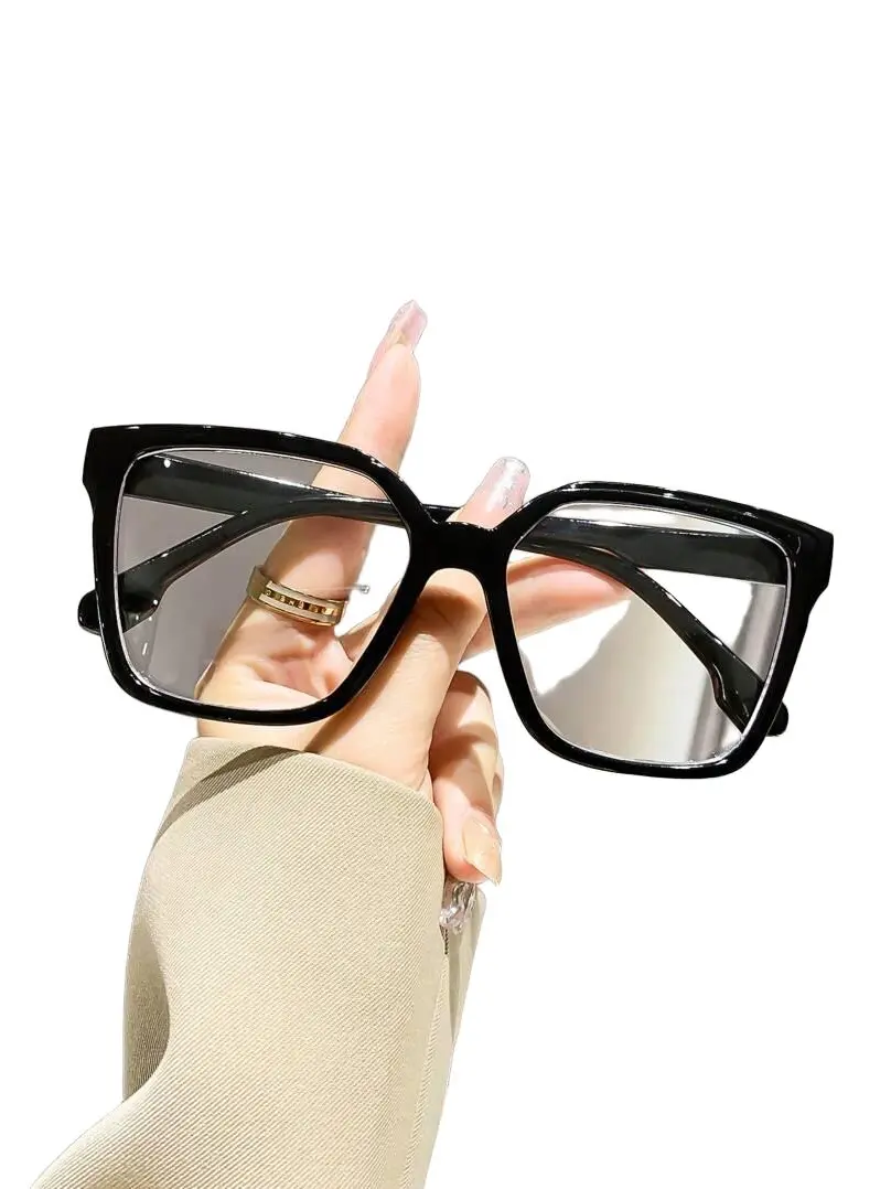 czarne okulary zerówki