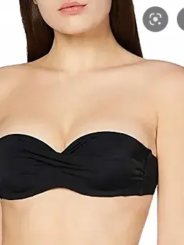 czarna góra od bikini