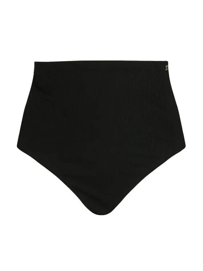 czarny dół od bikini wysoki stan
