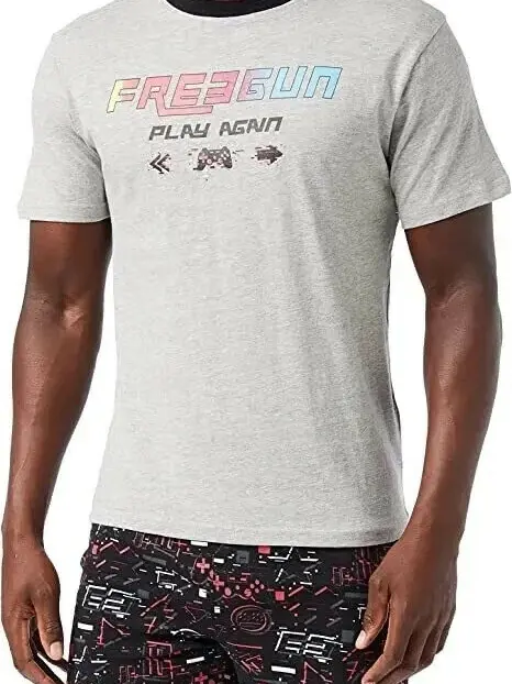piżama komplet print