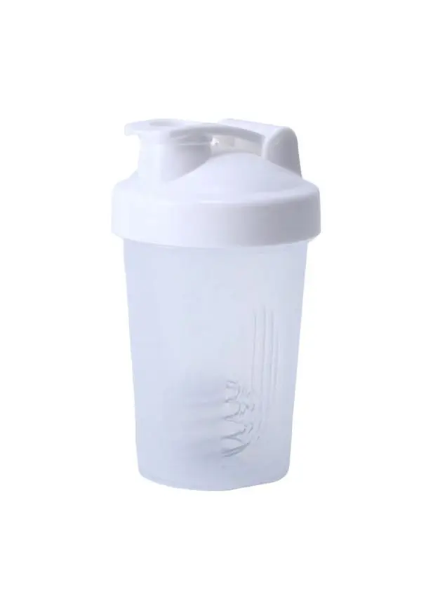 biała butelka shaker
