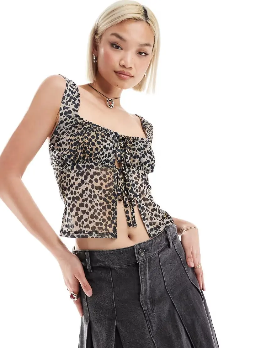 TOP ANIMAL PRINT