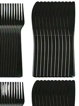 ZESTAW PLASTIKOWYCH NOŻY 50SZT.