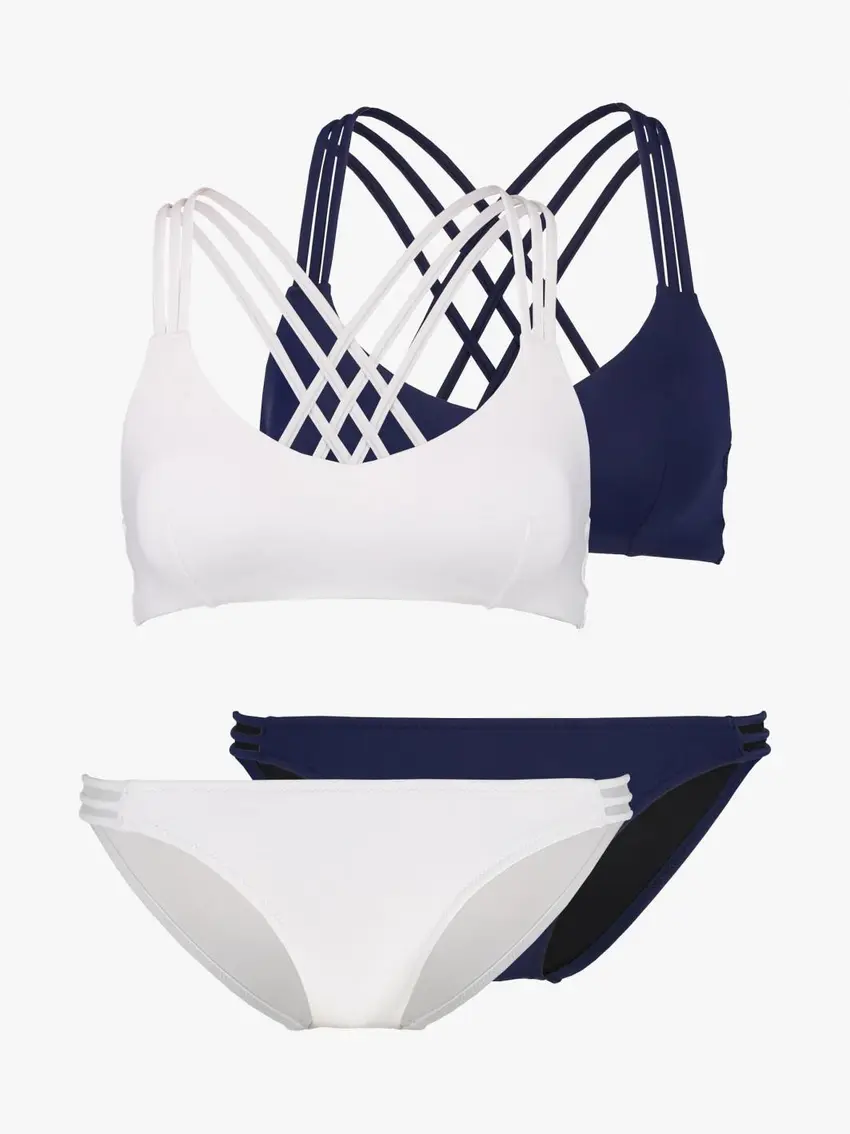 BIAŁY BIKINI KOMPLET