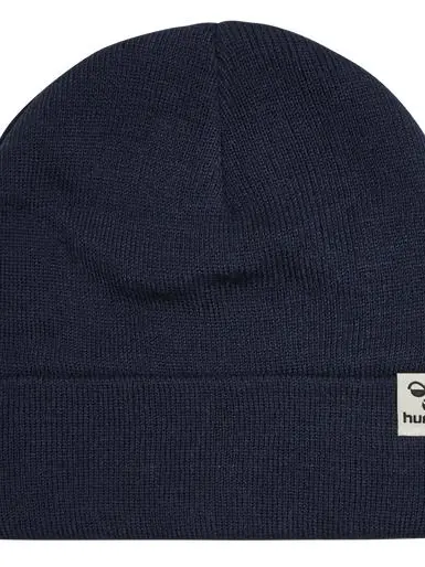 GRANATOWA CZAPKA BEANIE LOGO