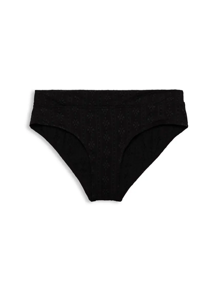 CZARNY DÓŁ OD BIKINI Struktura