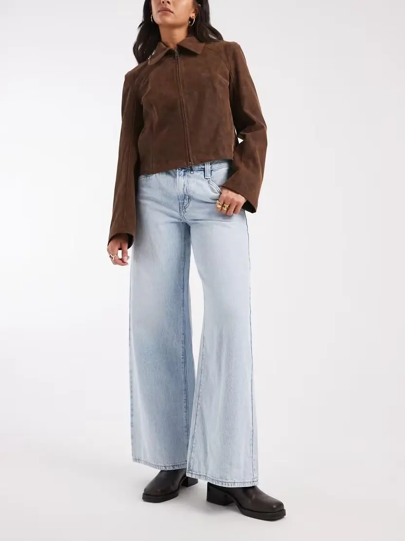 NIEBIESKIE SPODNIE JEANS