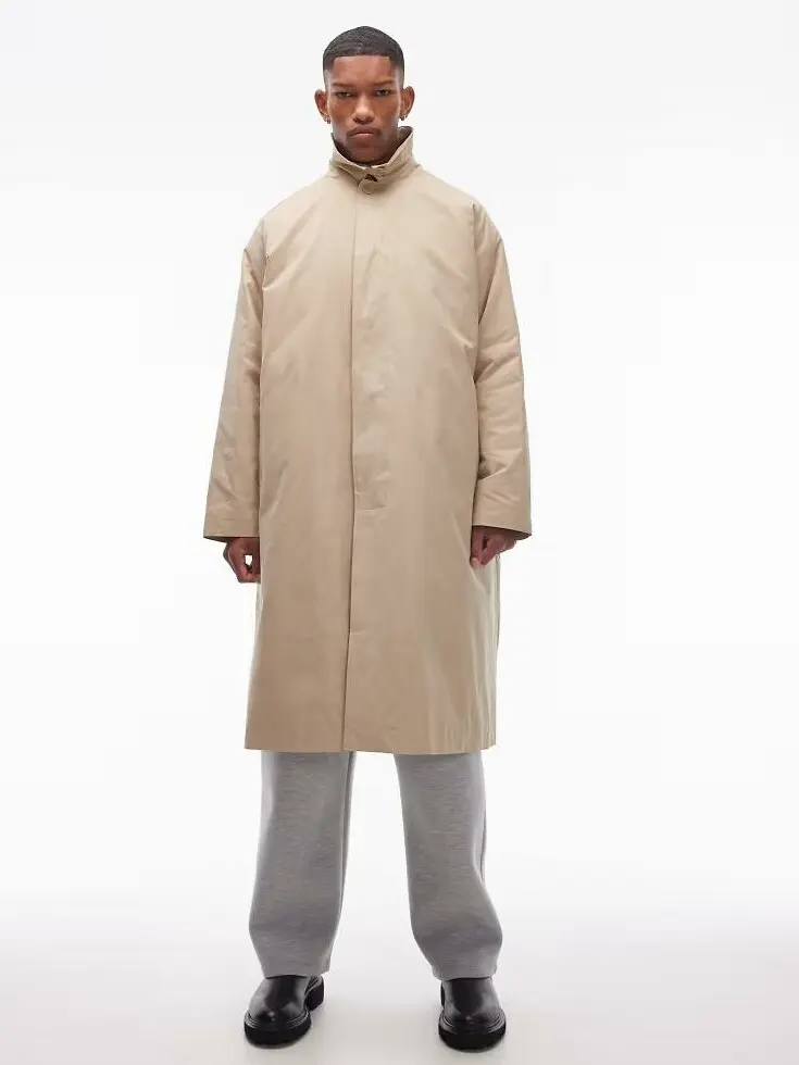 klasyczny płaszcz oversize