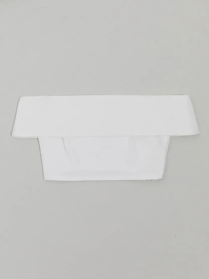 BIAŁY CROP  TOP