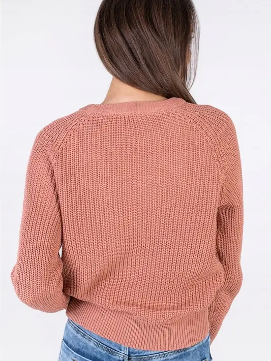 SWETER długi rękaw