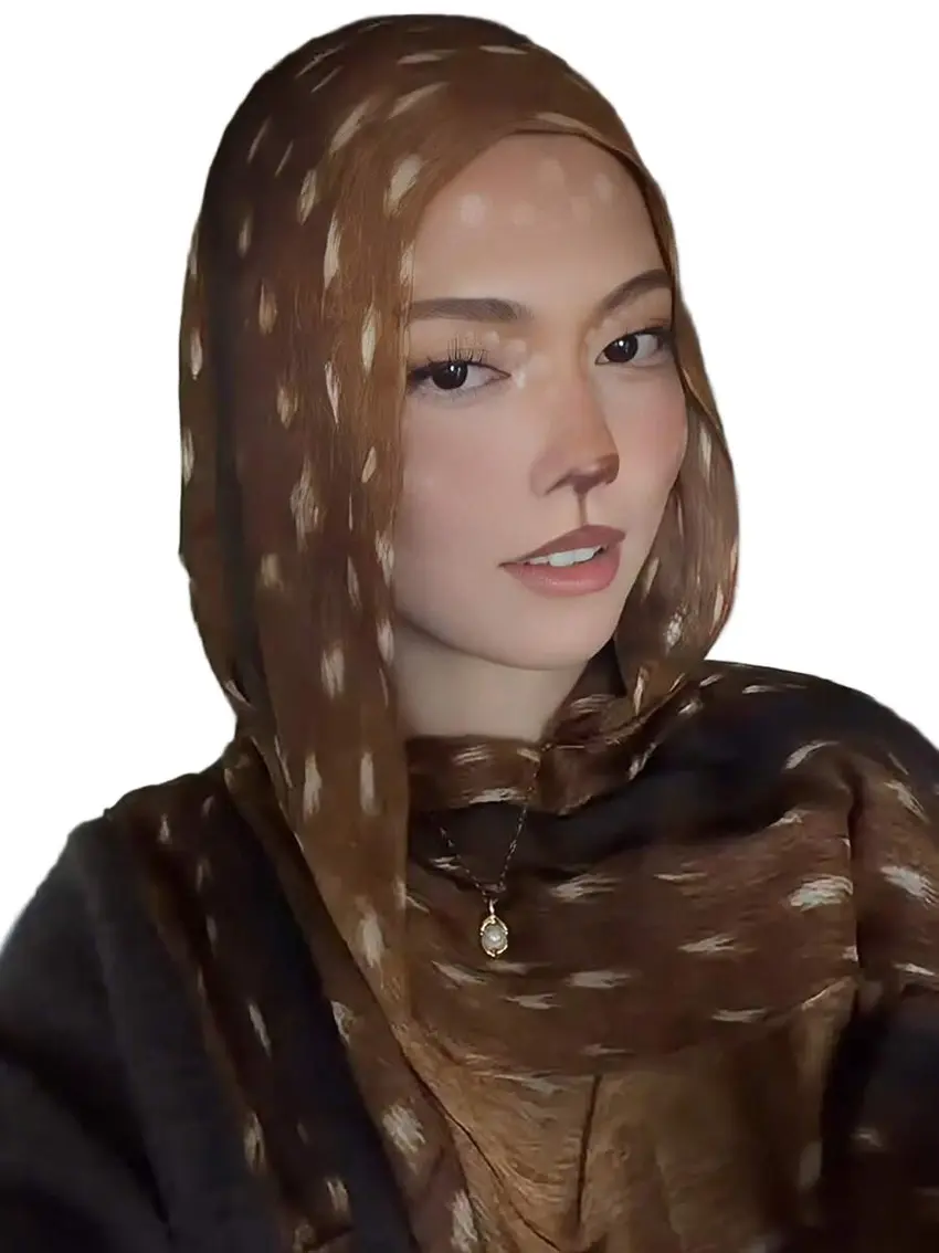 szal animal print