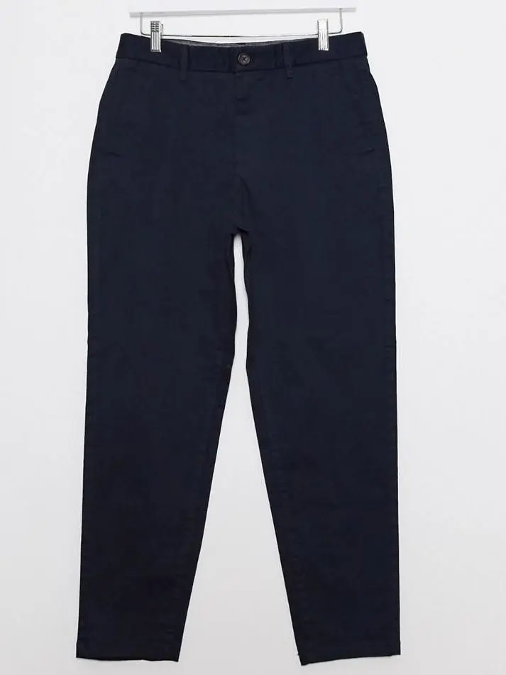 granatowe SPODNIE CHINOS