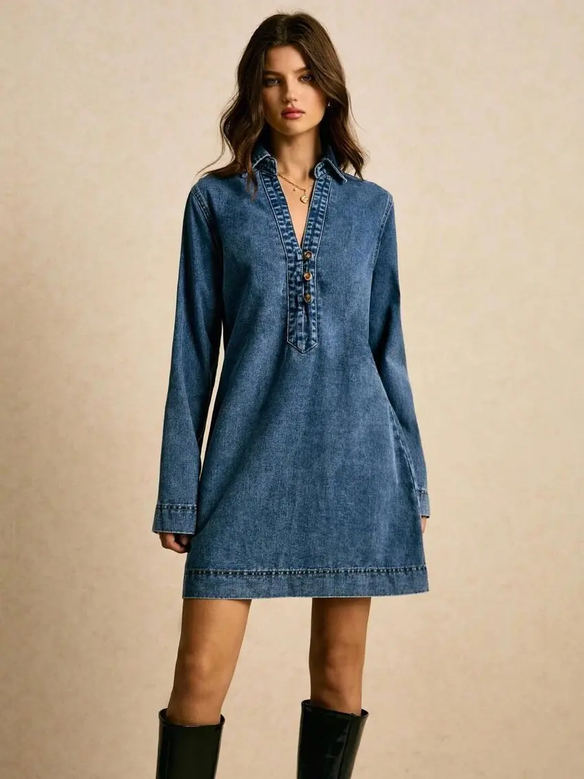 mini sukienka jeans