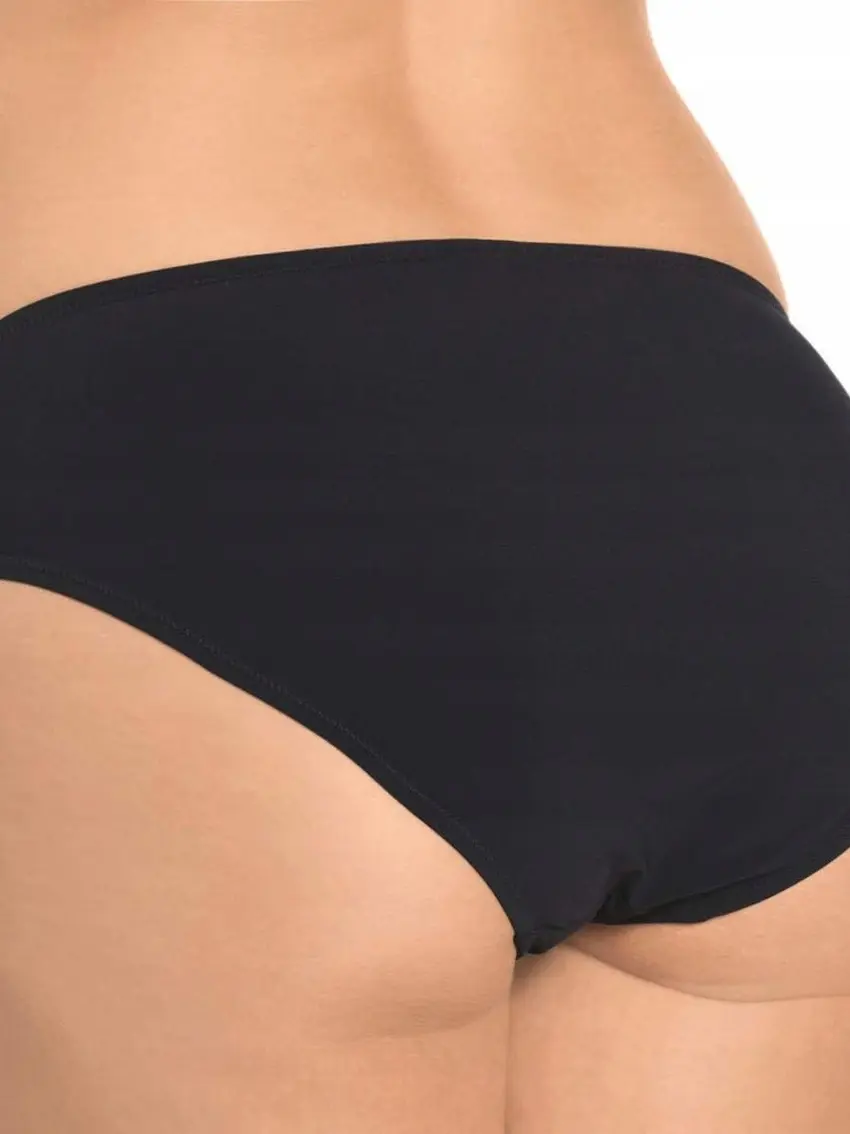 CZARNY DÓŁ OD BIKINI figi