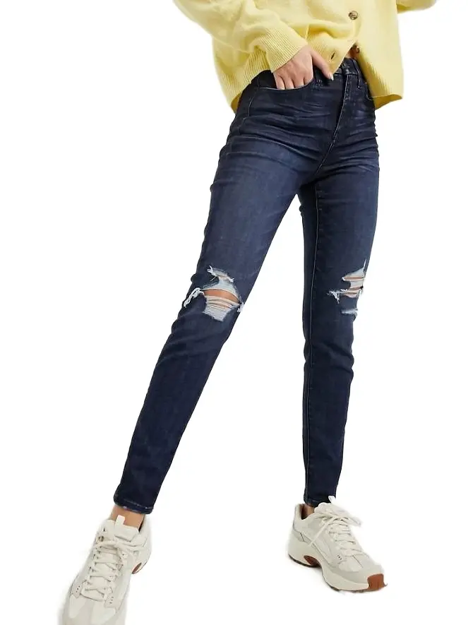 SPODNIE JEANS RURKI