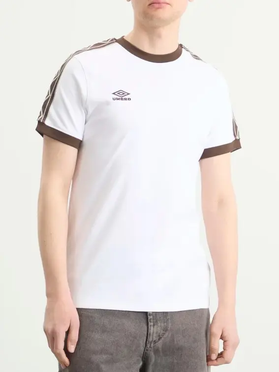BIAŁY T-SHIRT HAFT