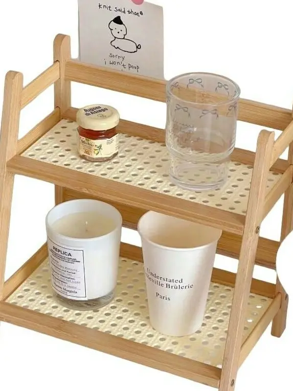 BEŻOWY STOJAK ORGANIZER