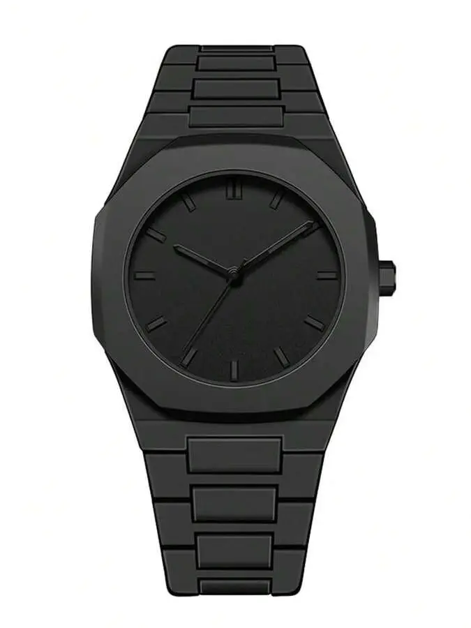 czarny zegarek casual