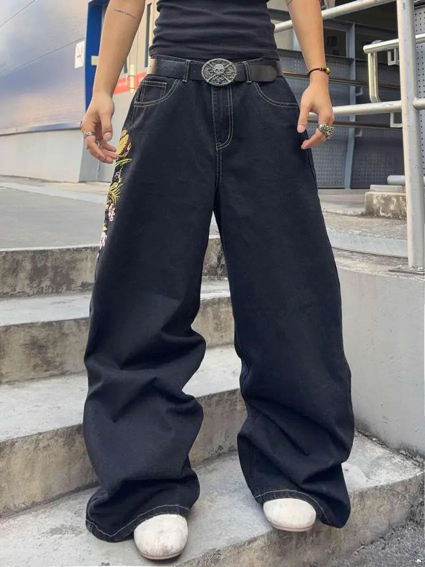 jeansy wide leg