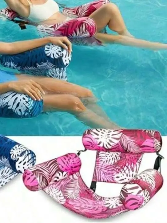 dmuchany plażowy fotel