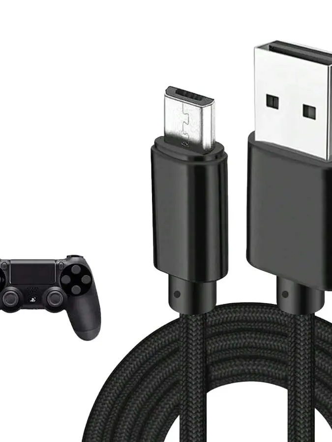 czarny kabel micro usb typ B