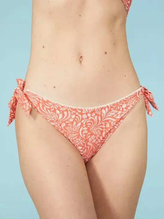 wiązane majtki bikini wzó paisley