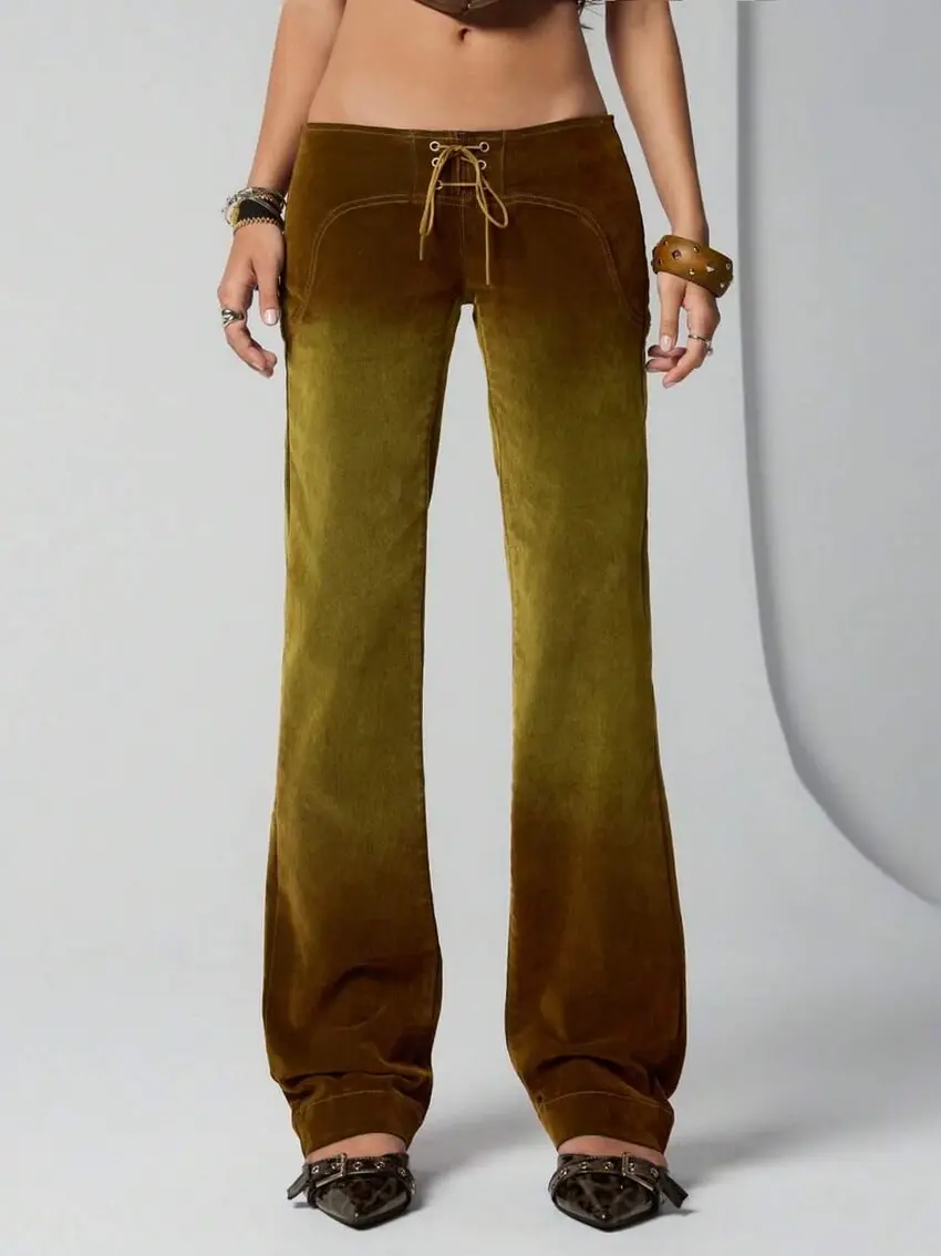 spodnie jeans niski stan