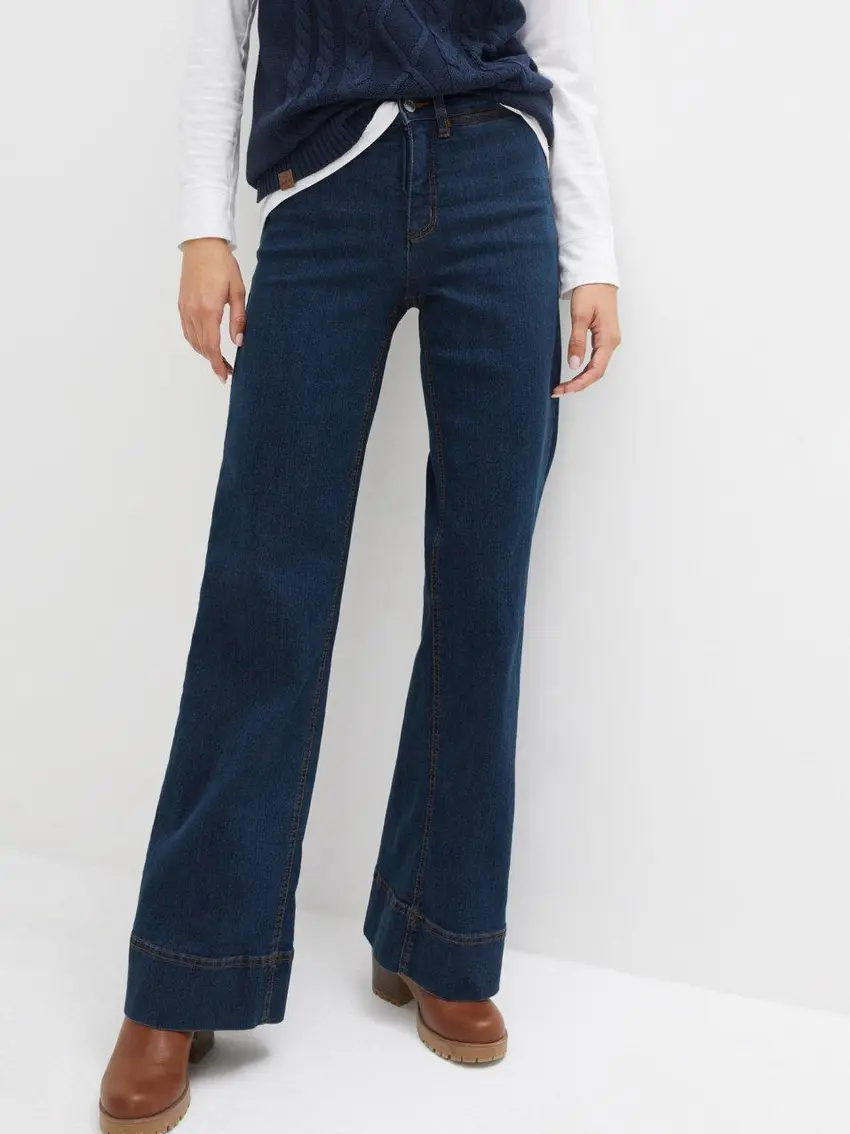 SPODNIE JEANS PROSTA NOGAWKA