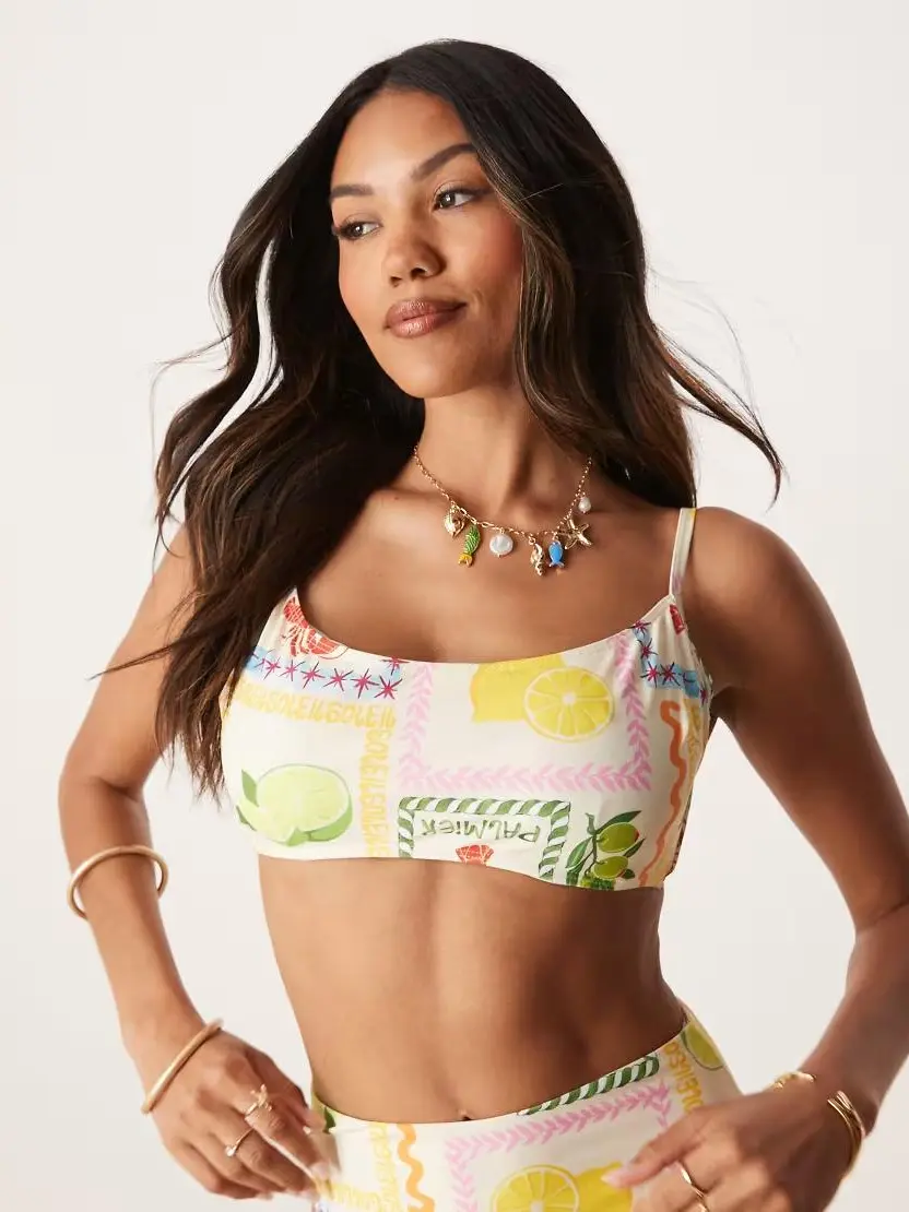 góra od bikini fiszbiny wzór