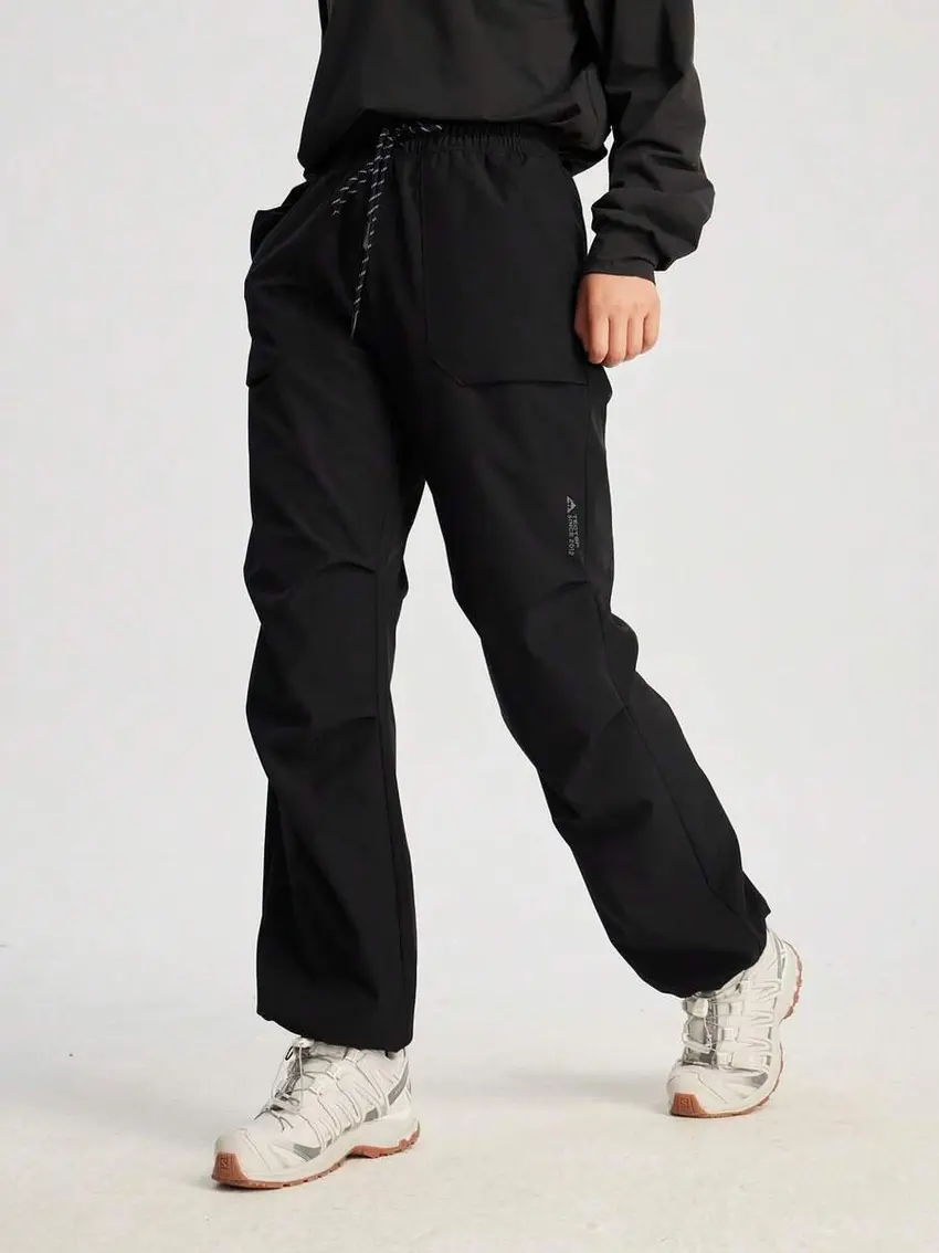 czarne spodnie casual