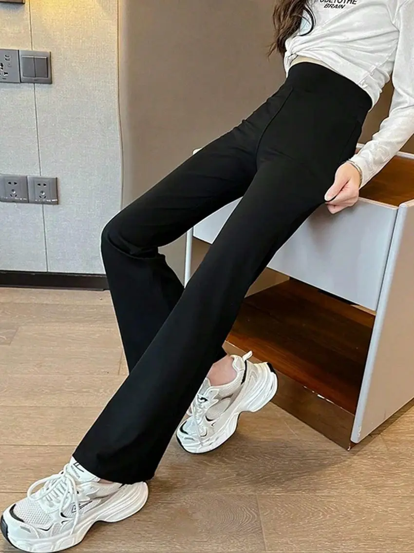 CZARNE LEGGINSY WYSOKI STAN