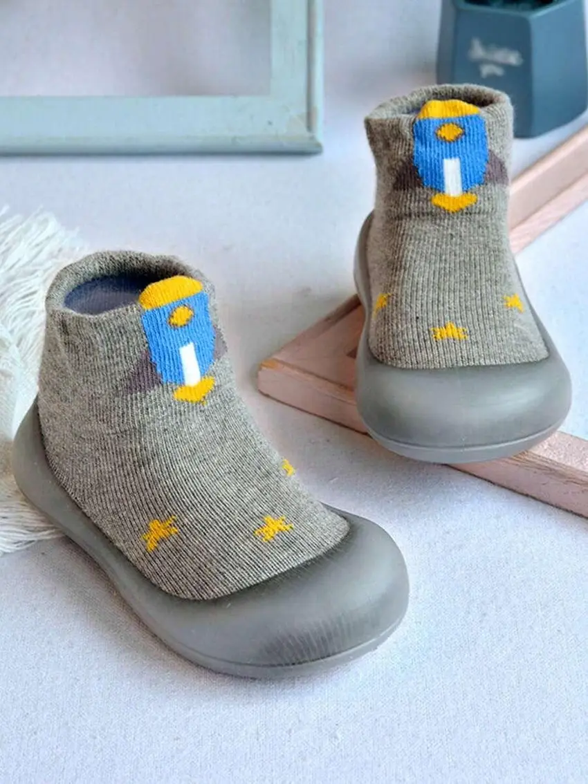 ANTYPOŚLIZGOWE SZARE BUTY