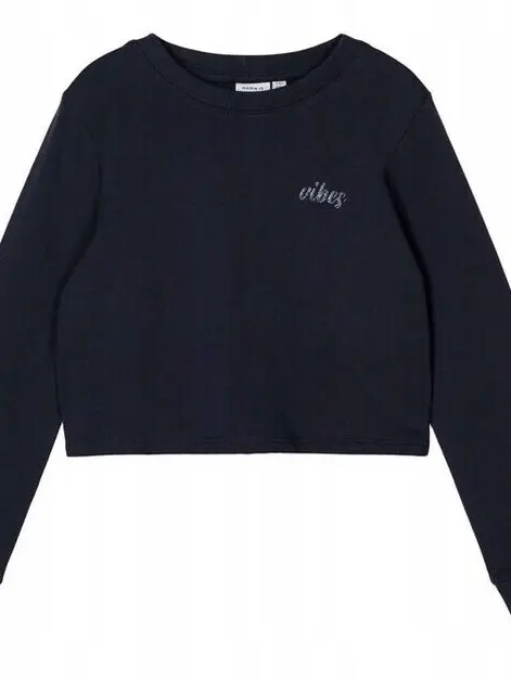 granatowa bluza nadruk