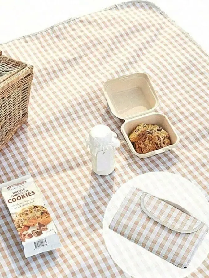 mata piknikowa kratka