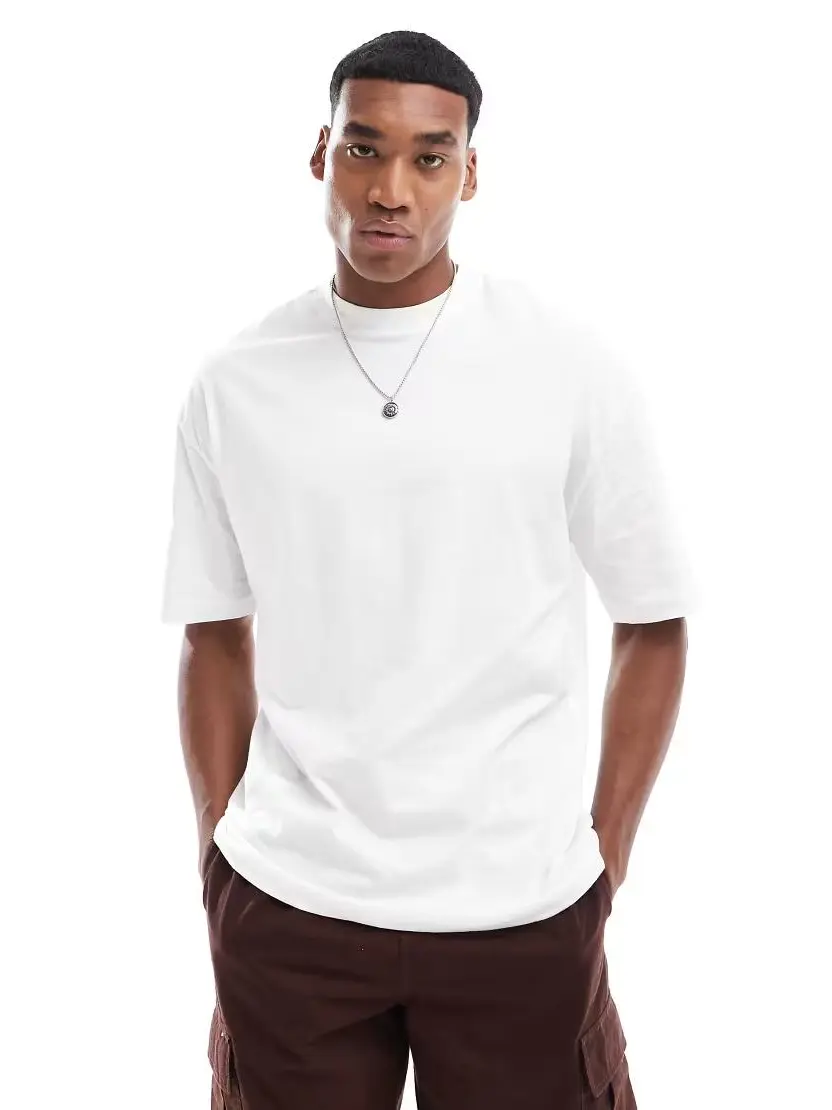 BIAŁY T-SHIRT BASIC