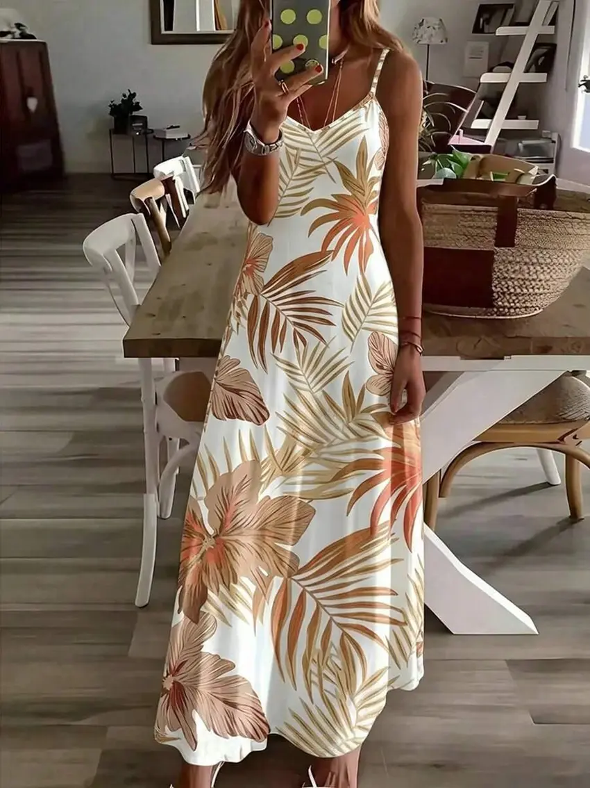 SUKIENKA MAXI PRINT