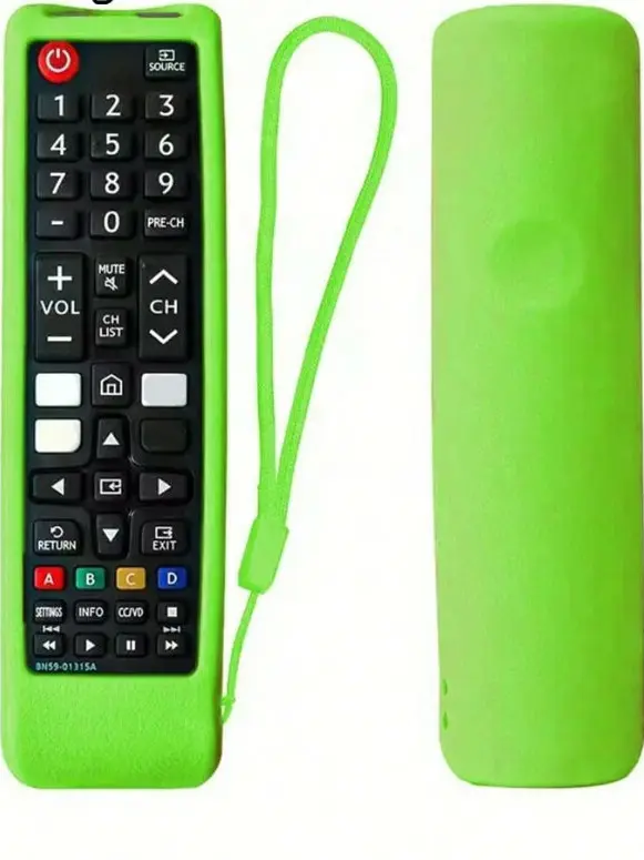 zielone etui na pilot