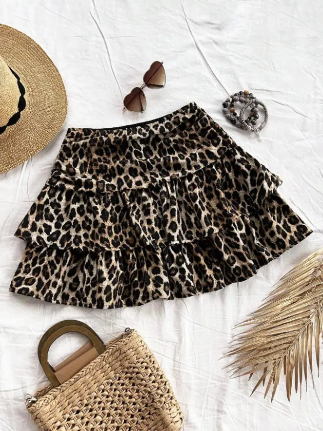 MINI SPÓDNICA ANIMAL PRINT