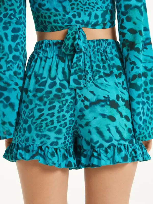 spódnico-spodenki animal print